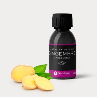 Arôme naturel de Gingembre (Liposoluble) - Arômes Épices & noix | Neroliane