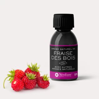 Arôme naturel de Fraise note Fraise des Bois - Arômes Fruits & baies | Neroliane